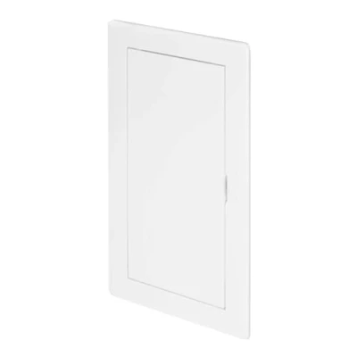 Image of Awenta 150 x 250 mm Plastic Access Panel Door White Opening Flap Cover Plate Inspection Hatch Latch Concealed Hinge Removable Paintable Smooth Surface (6 10 Inches)