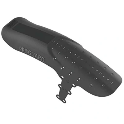 Image of Rapid Racer Products RRP ProGuard Rear Mountain Bike Mudguard Black, Mini/MTB Fender Back Bum Butt Protection Mud Spray Muck Dirt Jump Rain Water Pro Guard Shield Trail Enduro Biking Cycling Cycle