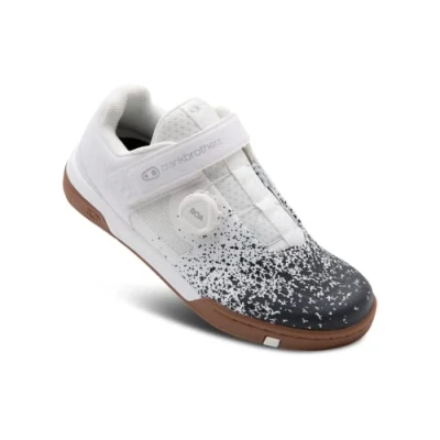 Image of Crankbrothers Mallet Speed Lace Cycling Shoes, Black/White UK 4 / EU 37