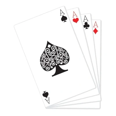 Image of Star Cutouts Ltd SC26 Cut Out of Hand Playing Cards, Multicolor, Large