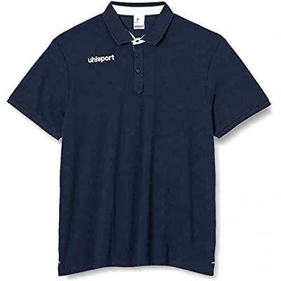Image of Uhlsport Uhlsh Men Essential Prime Polo Shirt Men&#039;s Poloshirt Marine/White, Small
