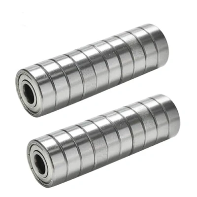 Image of TUZUK 20pcs 6800ZZ 10 * 19 5mm iron cover sealed deep groove ball bearing thin section 6800 ZZ 10x19x5mm steel mechanical accessories