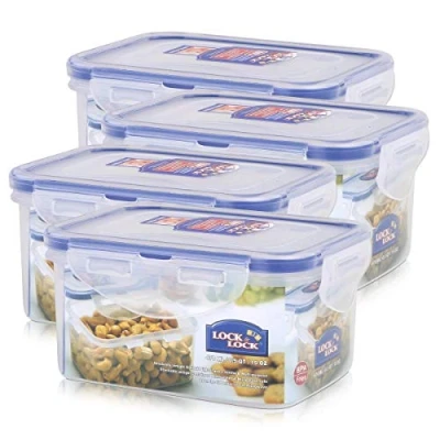 Image of Lock &amp; 470ml Rectangular Storage Container