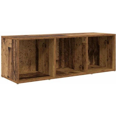 Image of Tv Cabinet with Storage Old Wood Engineered Vidaxl