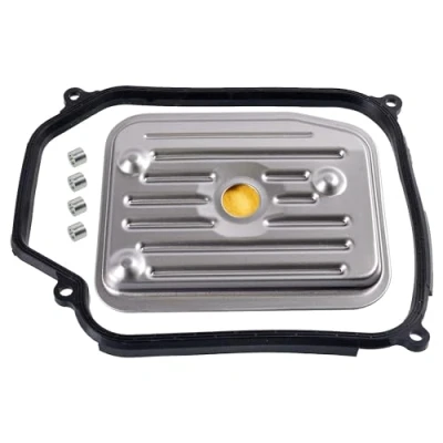 Image of 01M325429, 01M325429S3, 096321370, 096321370S1 Hydraulic Filter Set, automatic transmission BLUE PRINT ADBP210082 with oil sump gasket