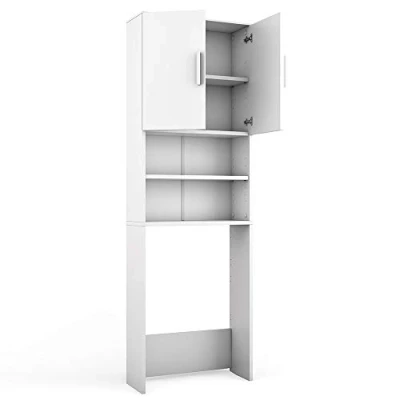 Image of Vicco Washing machine cabinet, White, 64 x 190 cm