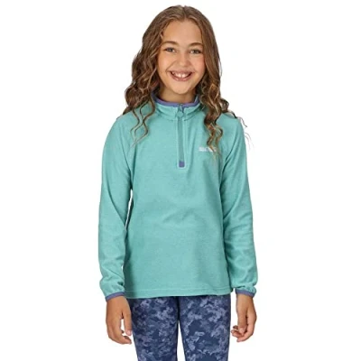 Image of Regatta Loco Half Zip Fleece Sea Haze 7 8yrs