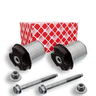 Image of 8200042594, 8200042594S1 Repair Kit, Axle body FEBI BILSTEIN 44700 Rear Left, Right with nuts RENAULT: CLIO 2