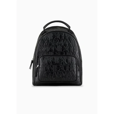 Image of Armani Exchange Backpack Rucksack, Women&#039;s, Size: One Size, Black