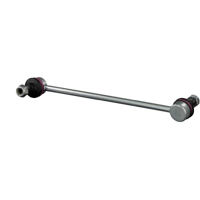 Image of 4056A035, MR316436 Anti roll bar link FEBI BILSTEIN 41197 Front Axle Right 240mm M10 x 1,25 with nuts Steel MITSUBISHI: Space Wagon III