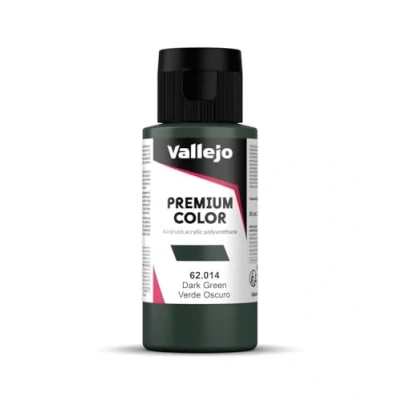 Image of Vallejo Premium Color 60 ml Paint Dark Green