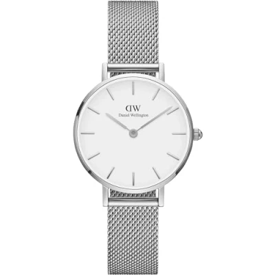 Image of Daniel Wellington Ladies White Petite Stirling Watch DW00100220