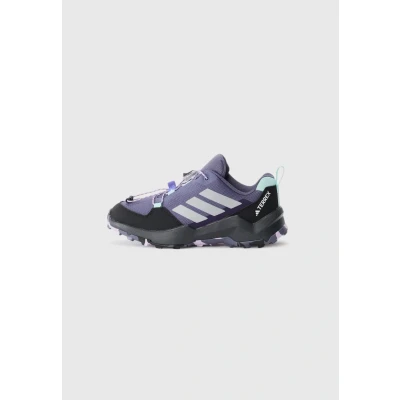 Image of adidas Terrex AX4S Speed Lacing Hiking Shoes Kids, preloved Violet/Matte Silver/Powder Plum, 5 UK Child