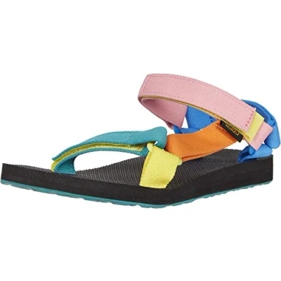 Image of Teva Women&#039;s Original Universal Open Toe Sandals, Multicolour (90s Multi SMU),6 UK (39 EU)