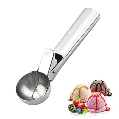 Image of Rpanle Scoop Stainless Steel, Ice Cream with Trigger Release