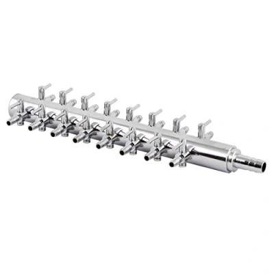 Image of sourcing map Aquarium 16 Way Inline Manifold Air Flow Pump Tubing Splitter Lever Control Valve