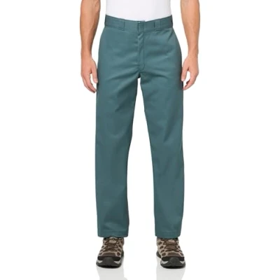 Image of Dickies Men&#039;s Original 874 Work Pants Business Casual, Lincoln Green, 40W x 30L