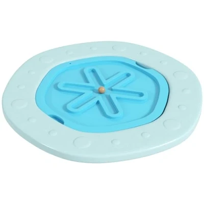Image of ZONEKIZ 2 in 1 Balance Board Kids Wobble with Ball, for Ages 3 6 Years Blue
