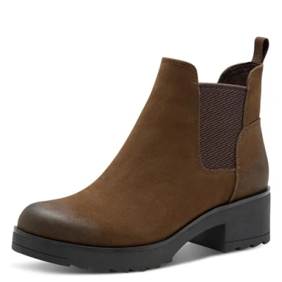Image of MARCO TOZZI Women&#039; Chelsea 2 25806 41 Boot, Coffee, 5 UK