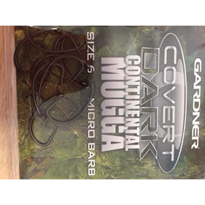 Image of Gardner Covert Dark Continental Mugga Hooks: 4