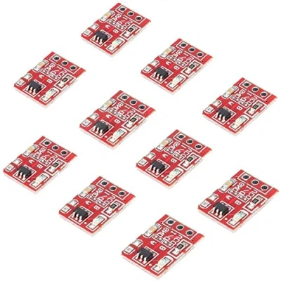 Image of Fasizi 10PCS TTP223 Touch Key Module Capacitive Settable Self lock/No lock Switch Board