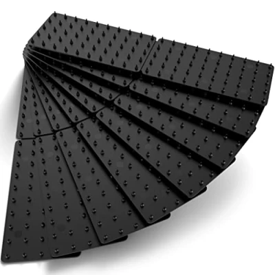 Image of Medipaq Rug Grippers for Laminate Floor &amp; Wooden Floors 8 Pack Non Slip Carpet to Prevent from Slipping Sliding Underlay Alternative