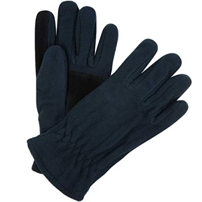 Image of Regatta Kingsdale Thermal Balance Plus Microfleece Thinsulate Lined Gloves Navy, Large/X Large