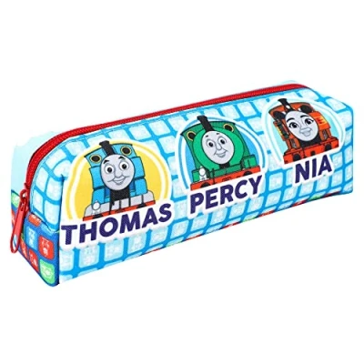 Image of TDL Children&#039;s Character Thomas &amp; Friends Rectangular Pencil Case, Blue