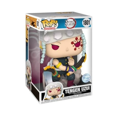 Image of Funko POP! Jumbo: Demon Slayer Tengen Uzui Collectable Vinyl Figure Gift Idea Official Merchandise Toys for Kids &amp; Adults Anime Fans Model Collectors and Display