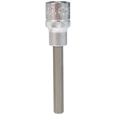 Image of BGS 4263 Bit Socket length 100 mm 12.5 (1/2&quot;) Drive internal Hexagon 8
