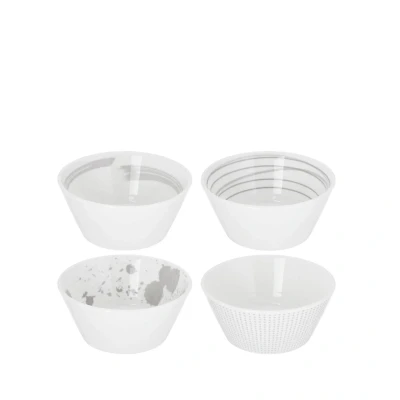 Image of Royal Doulton Pacific Stone Set of 4 Tapas Bowls, 4.4in, Multi Colour