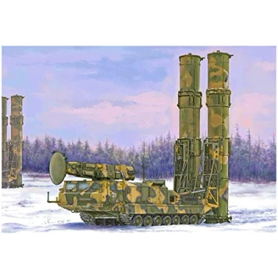 Image of Trumpeter TRU09518 1/35 S 300V 9A82 SAM ロシア連邦軍 Scale Model kit
