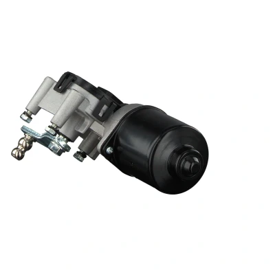 Image of 6Q1955119A, 6Q1955119C Wiper Motor FEBI BILSTEIN 34753 12V Front for left hand drive vehicles VOLKSWAGEN: Polo IV Hatchback, SKODA: Fabia I Hatchback