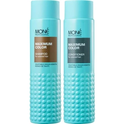 Image of MONÉ PROFESSIONAL Shampoo and Conditioner for coloured hair Colour vibrancy, protection shine