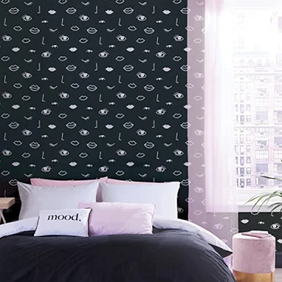 Image of Sassy B Eye Woke Up Like This Wallpaper Black/White