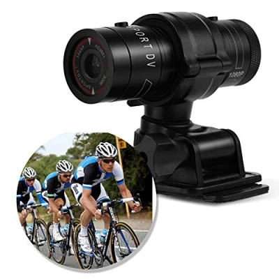 Image of Sport DV Camera,1080P Full HD Waterproof Bike Car Camera with Mic,Mini Portable Video Camera,120 Degree A+ Wide Angle Lens,Mini Sports for Outdoor Extreme Adventure