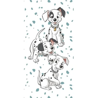 Image of Jerry Fabrics Disney 101 Dalmatian Lucky Bath Towel Beach 70 x 140 cm
