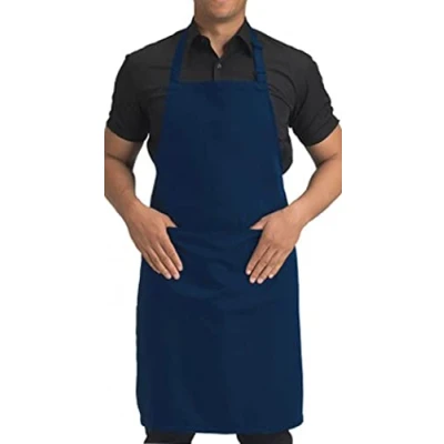 Image of Dennys Recycled Waist Apron with Pocket One Size Navy