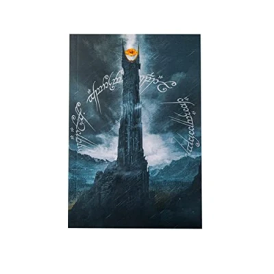 Image of Cinereplicas Lord of The Rings Eye Sauron Notebook 120 Pages 14.5 x 21 cm Officially Licensed