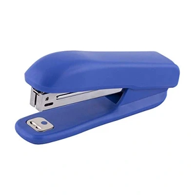Image of D.RECT 0223 Metal Stapler with Plastic Case Paper Perfect for Office or Home Ideal Organizing Documents 10 Sheets Blue, 104007