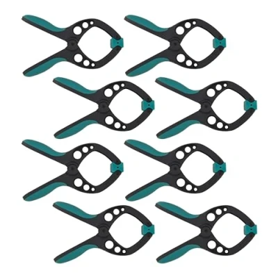 Image of wolfcraft 8 PRO Spring Clamps, 60 mm I 8652000 A Versatile aid Ideal for DIY and Model Building Projects