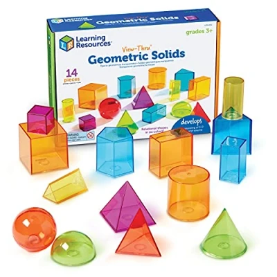 Image of Learning Resources View Thru Colourful Geometric Shapes