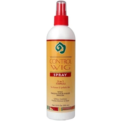 Image of African Essence Wig Control Spray for Human &amp; Synthetic Hair 355 ml by
