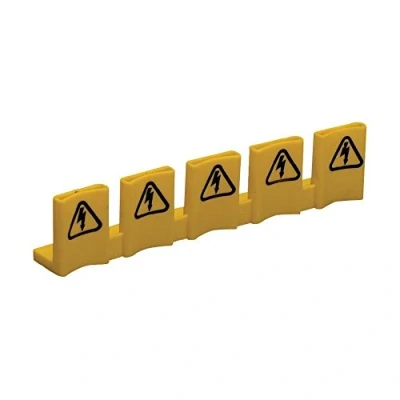 Image of ABB Stotz S&amp;J Contact Protection Caps SZ BSK 5 Piece System Pro M Compact Accessories for Low Voltage Switching Technology 4016779420006 (Pack of 2)