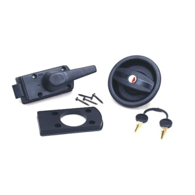 Image of Vecam Door Lock Complete Barrel Right Hand Keys Caravan Motorhome