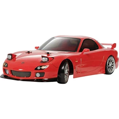 Image of TAMIYA TMYTAM51270 Mazda 51270 1:10 Body RX 7 Street 190 mm unpainted, not Cut Out, Clear, Youth Large / 11 13