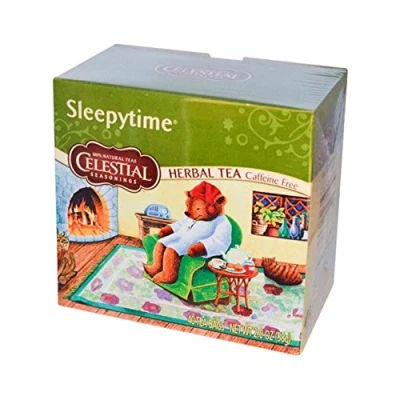 Image of Pack of 1 x Celestial Seasonings Sleepytime Herbal Tea Caffeine Free 40 Bags
