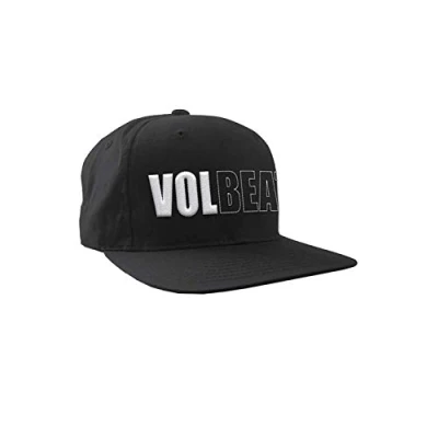 Image of Volbeat Baseball Cap 3D Band Logo Official Black Snapback One Size