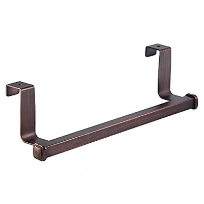 Image of iDesign Marcel Over Cabinet Towel Bar, Bronze