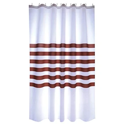 Image of MSV Shower Curtain, Brown, Unique Size